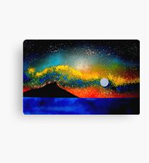 Diamond Head (Kaimana Hila, Leahi), Oahu, Hawaii Canvas Print