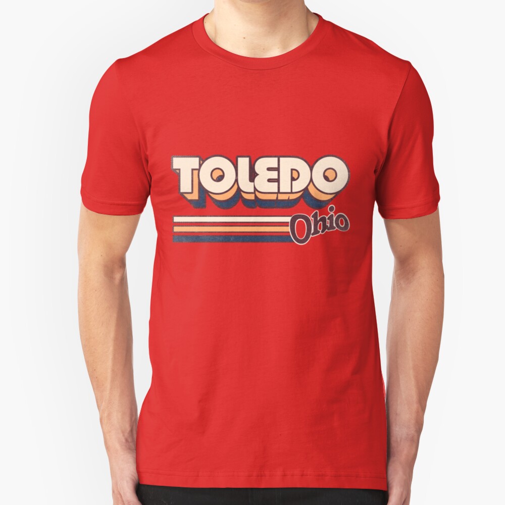 Toledo, OH | City Stripes Slim Fit T-Shirt