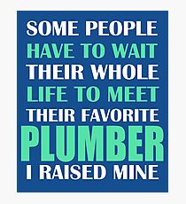 Plumber Photographic Print