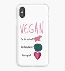 Vegan Design iPhone Case