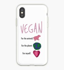Vegan Design iPhone Case