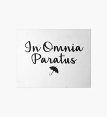 In omnia Paratus Galeriedruck