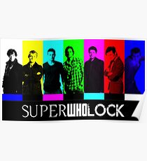 SuperWhoLock TV Color Screen Poster