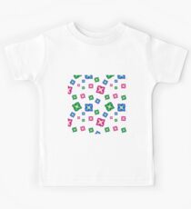 Pixel Flowers Kids Tee