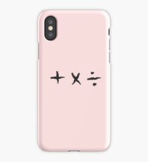 Plus, Multiply, Divide iPhone Case/Skin