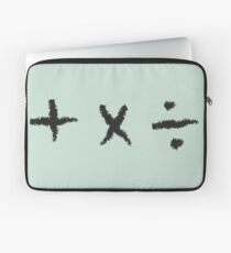 Plus, Multiply, Divide Laptop Sleeve