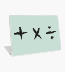 Plus, Multiply, Divide Laptop Skin