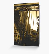 Gated Greeting Card