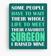 Surgeon Canvas Print