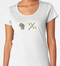 Oldschool Runescape 99 Strength Women's Premium T-Shirt