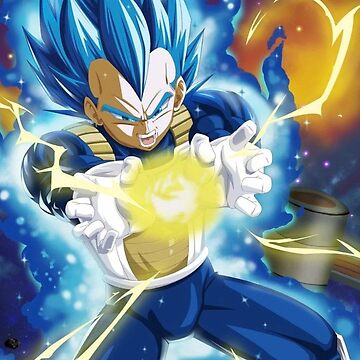 Super Saiyan Blue VEGETA FINAL FLASH!