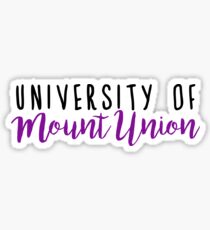 University of Mount Union Sticker
