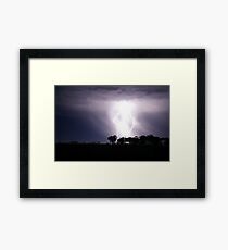 Lightning Framed Print