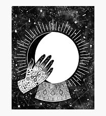 Lámina fotográfica Luna menguante