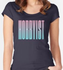 Hobbyist (Gradient) Women's Fitted Scoop T-Shirt