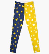 Marine & amp; Gelber Allstar Leggings