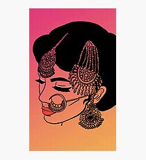 Ombre Dulhan Photographic Print
