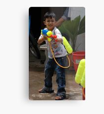 Super Soaker Metal Print