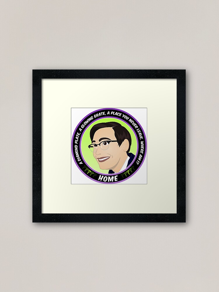 Alternate view of Edward Nygma Framed Art Print