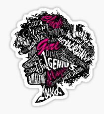 Schwarze Mädchen Magie Sticker