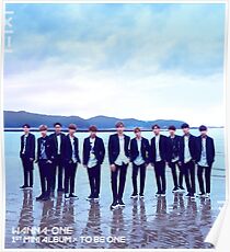 WANNA ONE TO BE ONE Poster