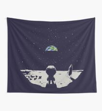 Lonely Space Wall Tapestry