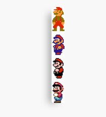 All 8 Bit Mario Canvas Print
