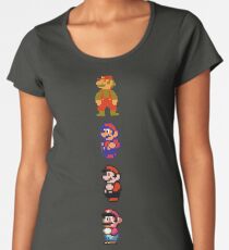 All 8 Bit Mario Women's Premium T-Shirt