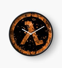 Half Life Splatter Clock