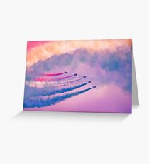 Southport Air Show - Red Arrows Greeting Card