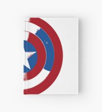Cap's Shield Hardcover Journal