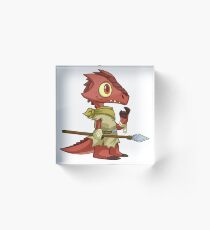 Bloque acrílico Tiny Kobold - Cute D & D Adventures