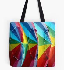 Umbrellas in the Wind Tote Bag