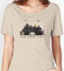 BRISBANE - QUEENSLAND - AUSTRALIA Women's Relaxed Fit T-Shirt