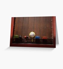 to dry Greeting Card