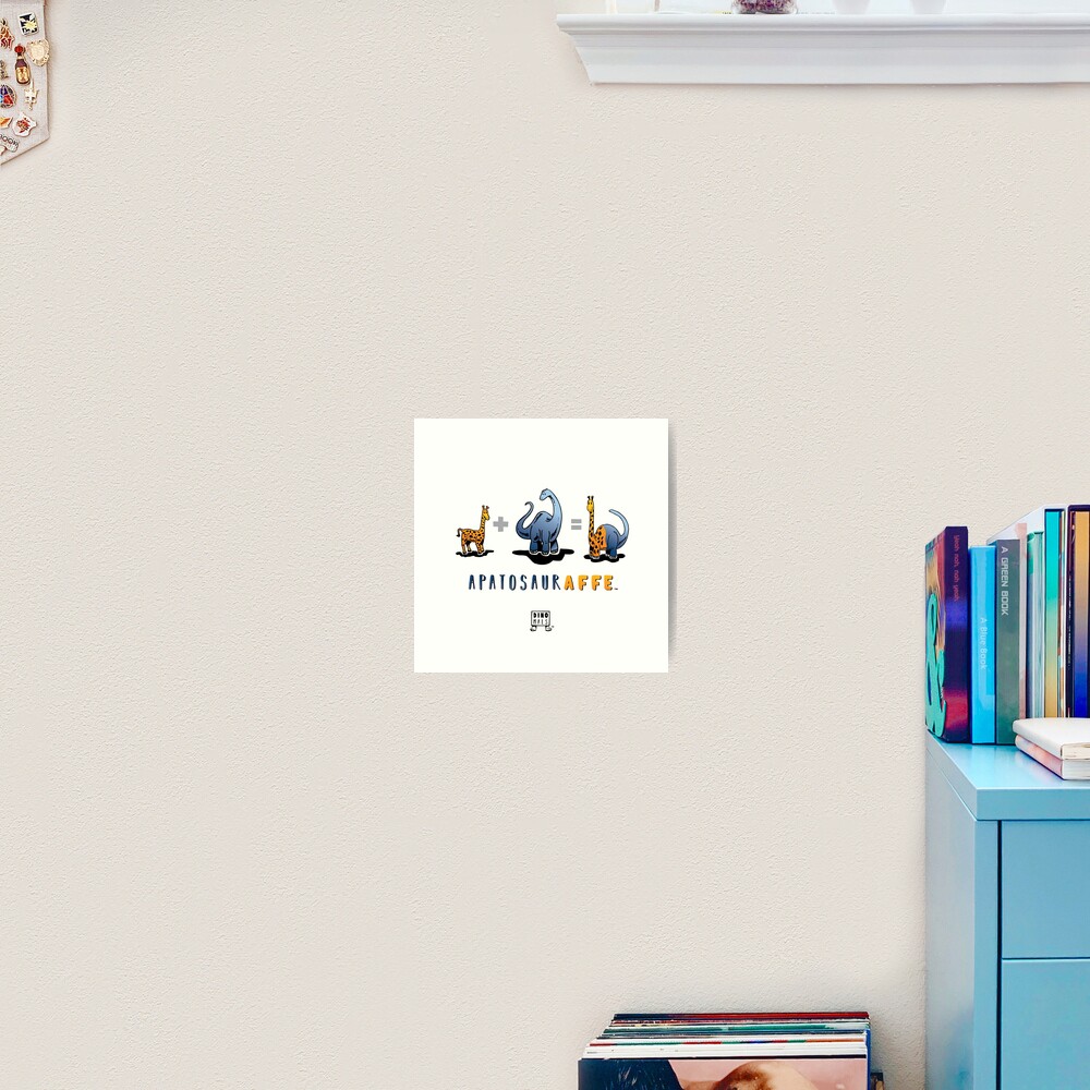 APATOSAURAFFE™: MATH Art Print