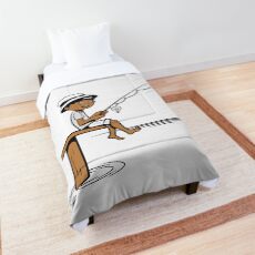 angeln junge spass steg Comforter