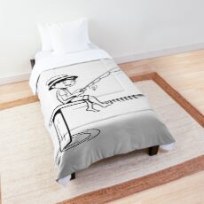 angeln junge spass steg Comforter