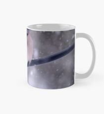 Bluejay in einem Schneesturm Tasse