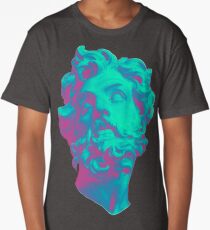 Aesthetic Statue Head Long T-Shirt