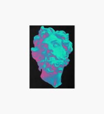 Aesthetic Statue Head Art Board