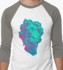 Aesthetic Statue Head Men's Baseball ¾ T-Shirt