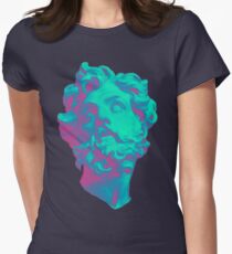 Aesthetic Statue Head Women's Fitted T-Shirt