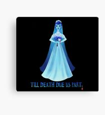 Haunted Bride Canvas Print