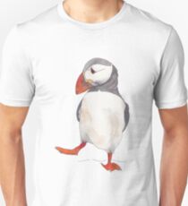 Dancing puffin watercolor illustration Unisex T-Shirt