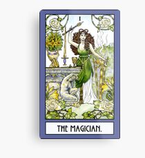 The Magician - Card Metal Print