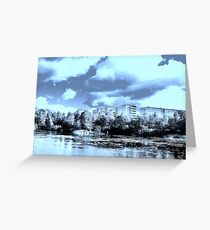 Mighty Clouds Over Our Suburb Greeting Card