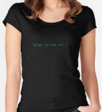 Alias Linux Women's Fitted Scoop T-Shirt