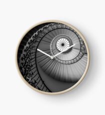 Elegant French Inspired Staircase #1 Clock