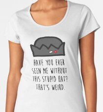 Jughead Stupid Hat Meme Women's Premium T-Shirt